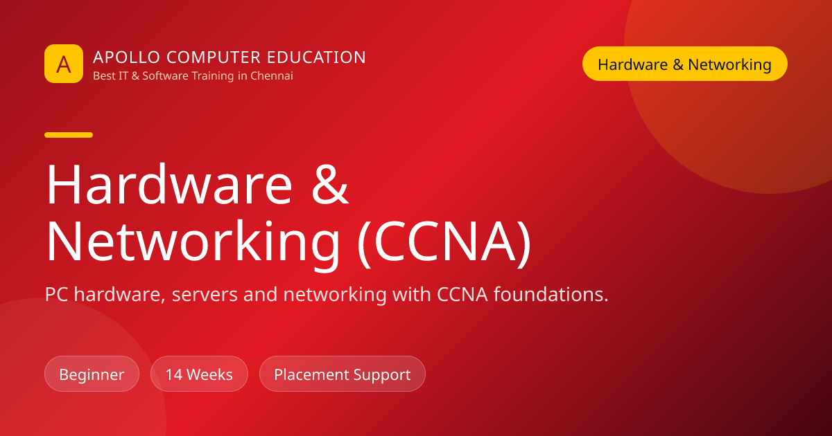 Hardware & Networking (CCNA)